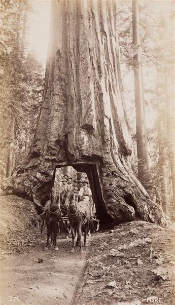 GEORGE FISKE (1835-1918) Views of Yosemite, a suite of 27 photographs. Circa 1884.